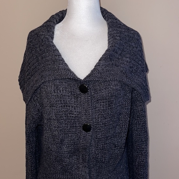 Unlisted Kenneth Cole dark gray Cardigan XL - Picture 4 of 13